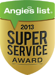Super Service Award - Angies List 2013